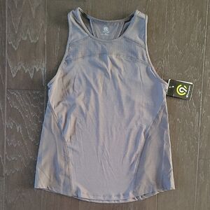 Champion Gray Fitted Sleeveless Tank Top
